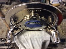 Drill and tap the backing plate