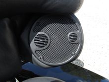 J & M 5.25" speakers in rear pods