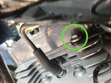 This is bolt on front of mount. Presumably same size as rear