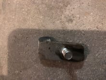 Busted exhaust bracket