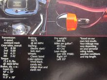 the 1983 color options are listed here . . .