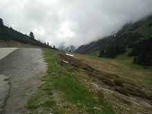 Going up Albula Pass