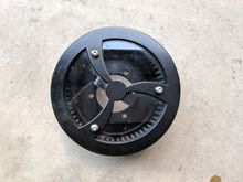 DK Custom 587 air cleaner with breather tube(not shown). Missing attachment bracket.