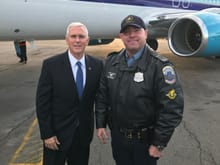 VP Pence and I