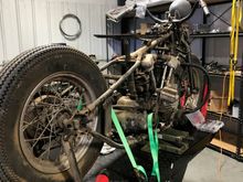 On the lift starting the tear down