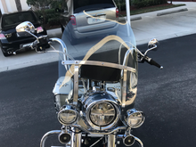 LEDs ...nipples on the directionals are white strobes..they come on when hand/foot brakes are applied...i can definately be seen