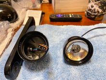 LED turn indicator on the left