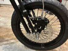 Love these wheels and brake setup.