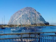 Morro Rock in Morrow Bay