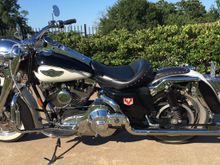 my 'Duoglide'   I think I'll look for a rear fender rack.