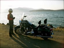The wife and the Hood Canal, 7-28-11