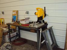 welding bench and cutting tools
