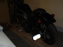 New side mount palate with led light