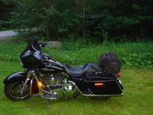 motorcycle with new bag on back 001