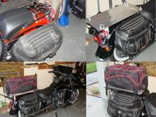 Here is the touring set up. Thanks for the aluminum idea Hermann...works perfectly!