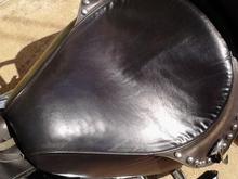 Saggy seat. Previous owner cut half the foam out cuz his feet couldn't touch the ground.
