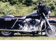Electra Glide Standard. I forgot the year. lol Sold