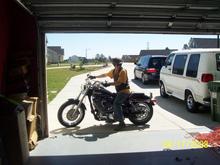 MY FIRST RIDE ON MY NEW GIRLFRIEND, LOL....
WIFE IS STILL FIRST!