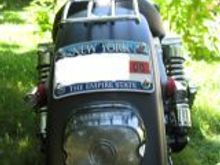 Lay Down Plate Bracket installed