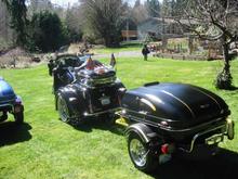2010 Tri glide - Black with Yellow Pin-striping