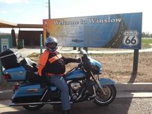 Winslow AZ on old Route 66