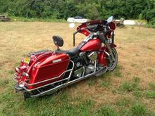 1983 FLH, my father's favorite of his Shovelheads. Only 14K on the odometer as of summer 2013.