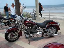 This one I found online. Nice bike. I'm a big fan of the Heritage Springer. Guess i'll have to settle with the incoming Road King..... I'm married.