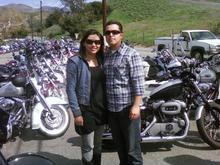 at cooks corner w/the wife