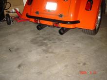 Powder coated Exhaust tips