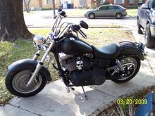 2008 street bob left side