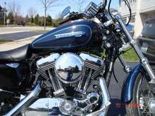 My bike with new Arlen Ness Aircleaner.