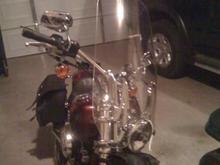 24 inch rider windsheild