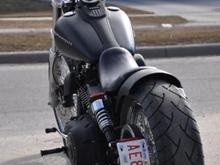 Rear End.(200 mm mezler tire)