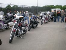 Another shot of the hdforum rides lined up.