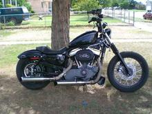 l 66efb741bc8394cfdc53df12841fc9e0.....08 nightster 10" rigid struts, header wrap, mini apes, smoked signals