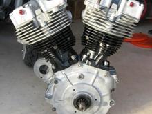 Thanks to Johnny Ferguson and Richard at Ferguson V-Twin in San Antonio, I now have a completely original and rebuilt '66 shovelhead engine.