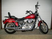 Superglide with stock exhaust.