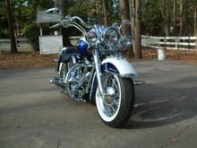 Front view with new handlebars