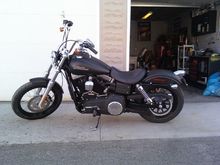 sitting outside my shop