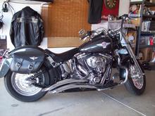 New V&amp;H Big Radius 2-2 exhaust.