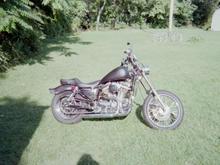 89 sporty Wide glide front end , Crazy z bars , stretched headlight, Flatside tanks Lots more .....