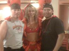 What we won for eating 5 Main Lobster's in one sitting.