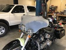 just before I dropped it off for paint.