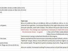 screen shot of my spread sheet Motors page