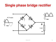 A single phase rectifier only has 4 diodes.