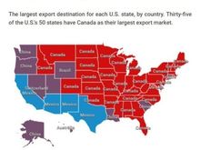 The US states trade with a country with a population of California.