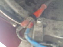 A closer look at the existing bolt.