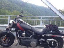 Pretty much how it sat for the first summer. This was a ride to the New River Gorge