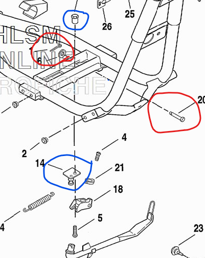 Harley Davidson Kickstand Diagram - Harley Davidson