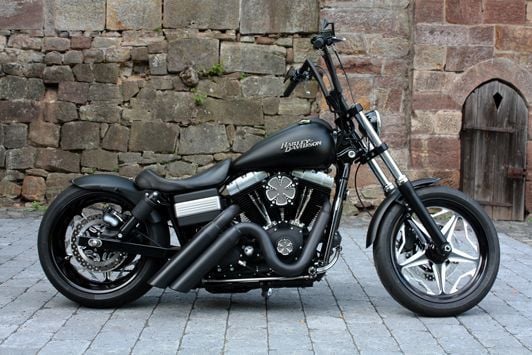 Street bob exhaust question - Harley Davidson Forums